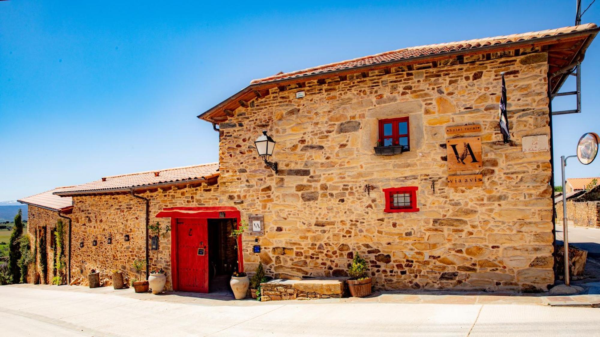 Hostal Via Avis Santa Catalina de Somoza Exterior foto