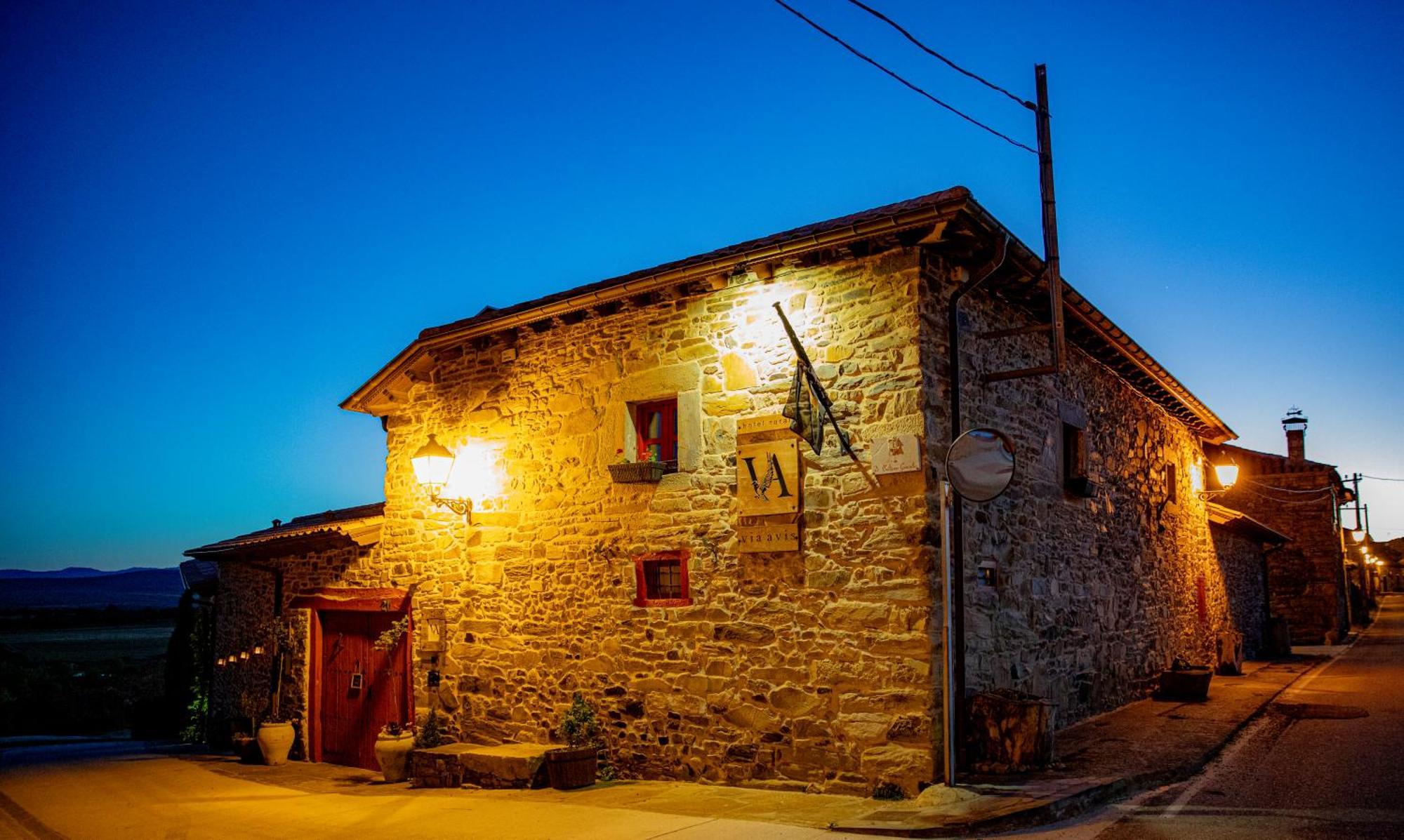 Hostal Via Avis Santa Catalina de Somoza Exterior foto
